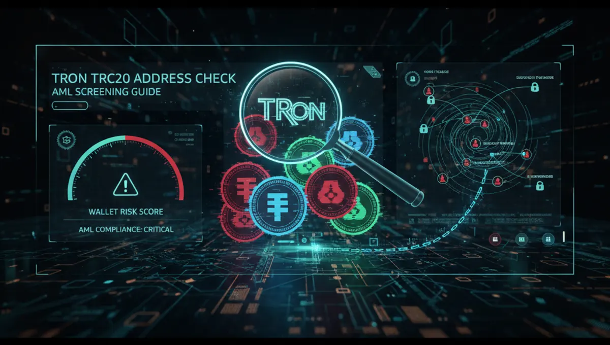 TRON TRC20 Address Check: AML Screening Guide